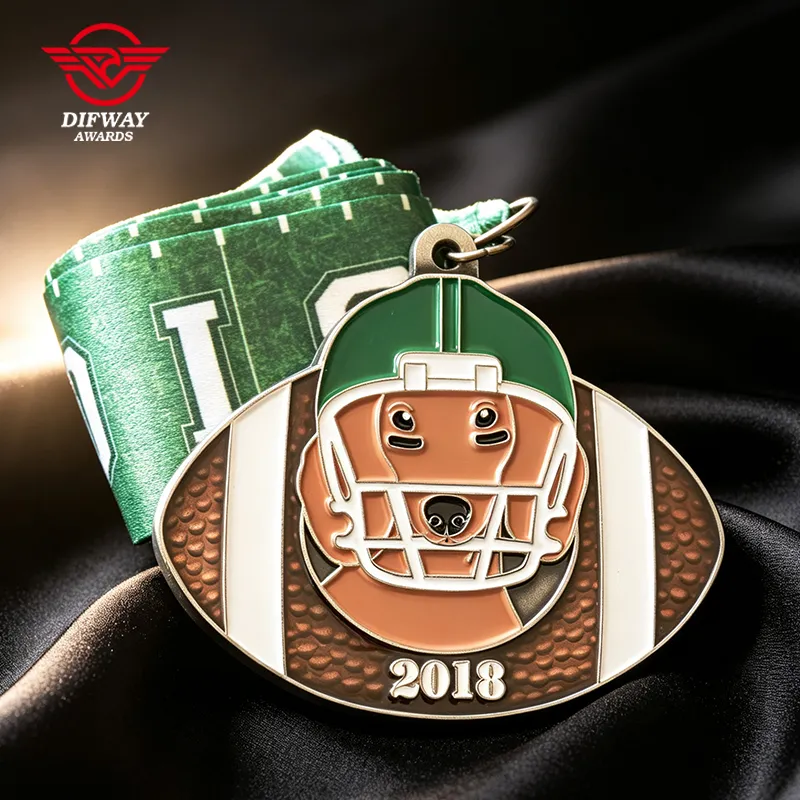 Custom Football medal