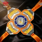 Custom Interlocking Personalized Running Medals, Challenge Marathon Race Medallions.