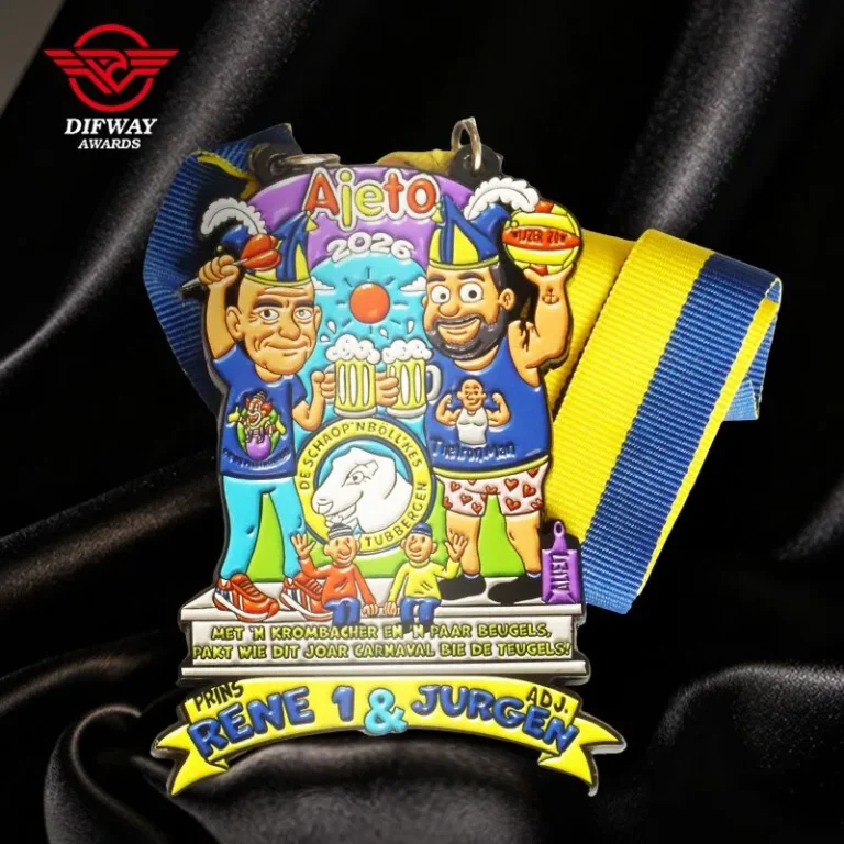 Bulk Carnival Medals at Our Factory In China, Custom Carnical Medaillen.