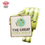 Custom Stainless Iron Printed Medal, Charity Walk Event Medallions.
