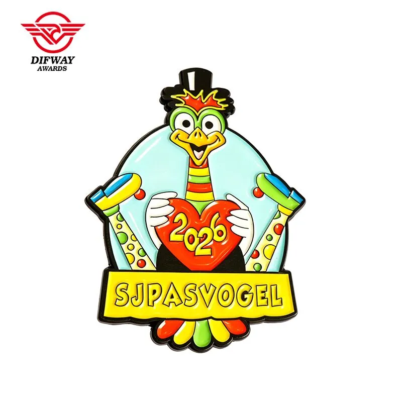 Die Casting Metal Awesome Enamel Pins, Carnival Cartoon Character Badges.
