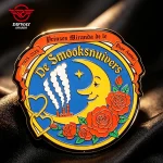 Printed Epoxy Die Strucking Metal Pins For Shirts, Carnival Festival Event Souvenir Badge.