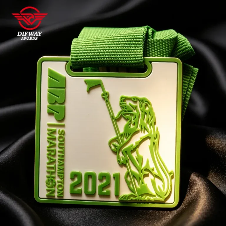 Custom Plastic Medals, Bespoke PVC Marathon Fun Run Medallions.