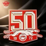 Custom Soft Enamel Lapel Pin, Red Plated Sport Event Commemorative Metal Badge